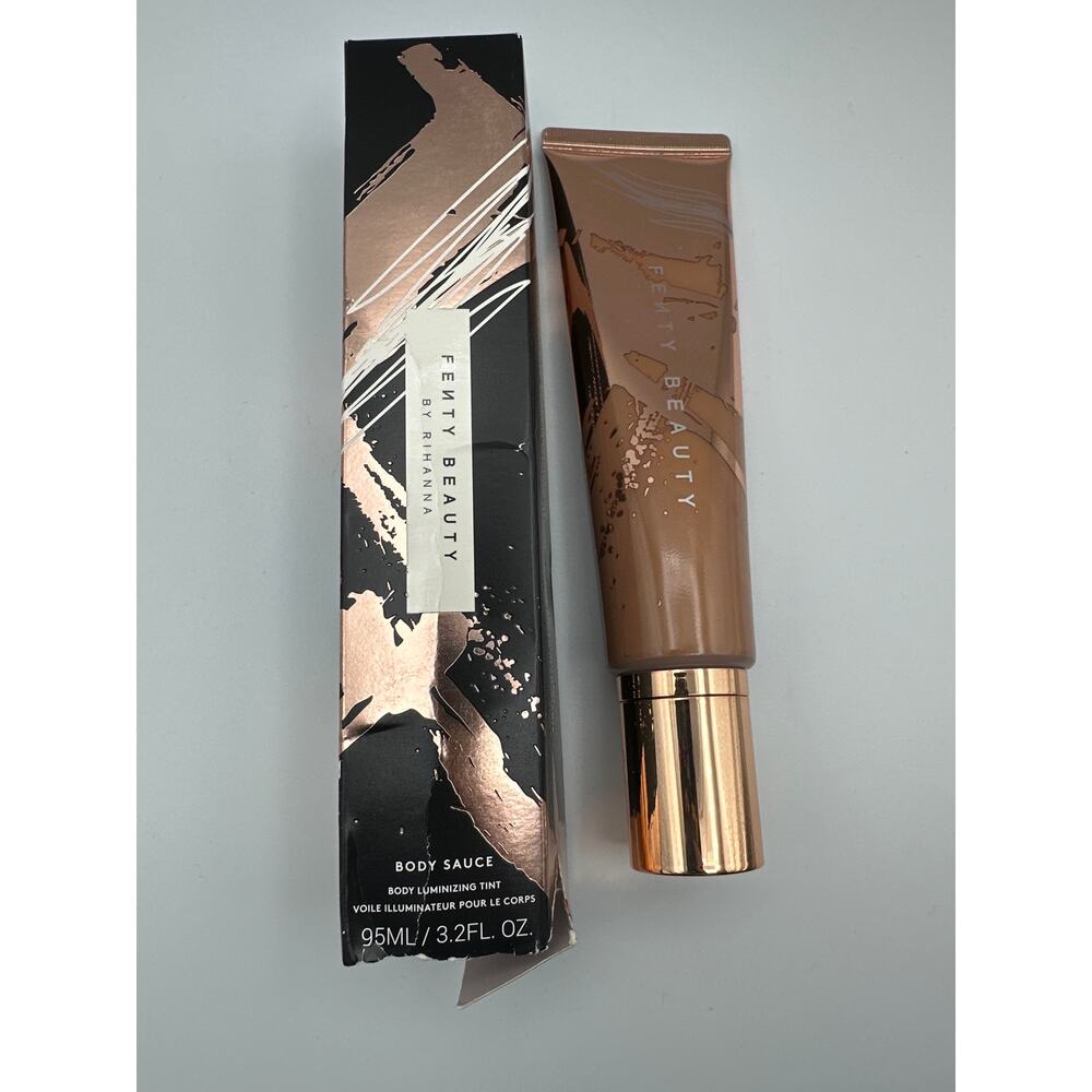 Fenty Beauty By Rhianna Body Sauce Luminizing Tint 3.2 oz 02 Hunnie Hunnie NIB